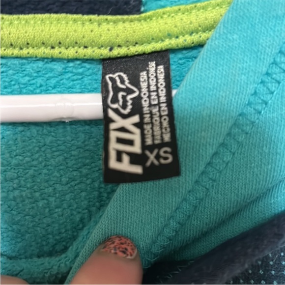 FOX | Color Block Hoodie | XS - Picture 4 of 5